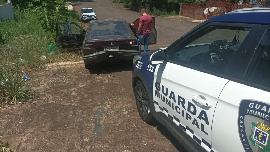 Guarda Municipal recupera veículo em Cascavel