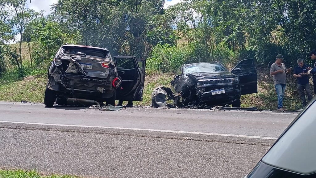 Acidente é registrado no Km 492 da BR-277, próximo ao Rio Guarani em Nova Laranjeiras