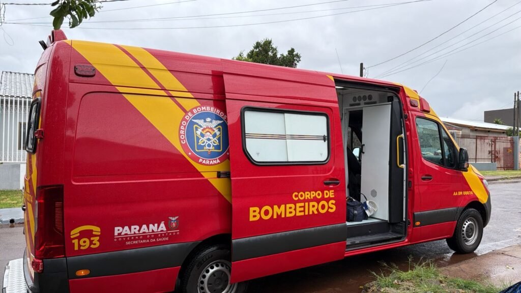 Mulher de 67 anos é atropelada por motocicleta na rua Safira, em Cascavel