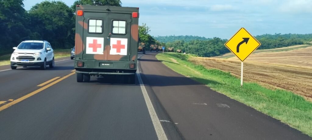 Polícia Rodoviária Apoia Exército em Operação Militar no Oeste do Paraná