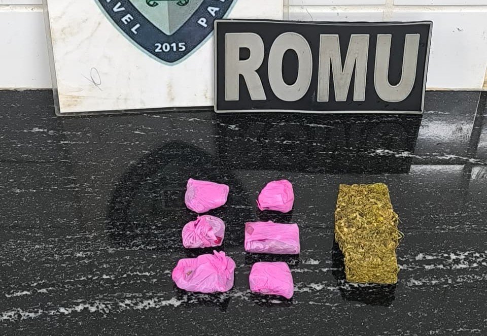 Guarda Municipal prende homem com cerca de 100 gramas de maconha no Terminal Leste, em Cascavel