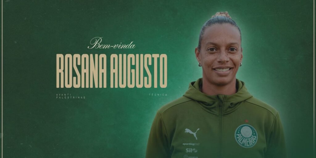 Após deixar Flamengo, Rosana Augusto assume time feminino do Palmeiras