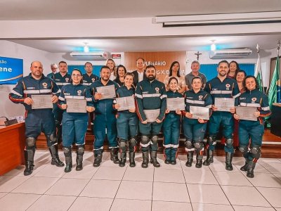Equipe do SAMU recebe Moção de Aplausos em Nova Aurora