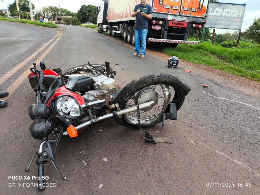 Jovem de 21 anos morre após grave acidente em Cafelândia