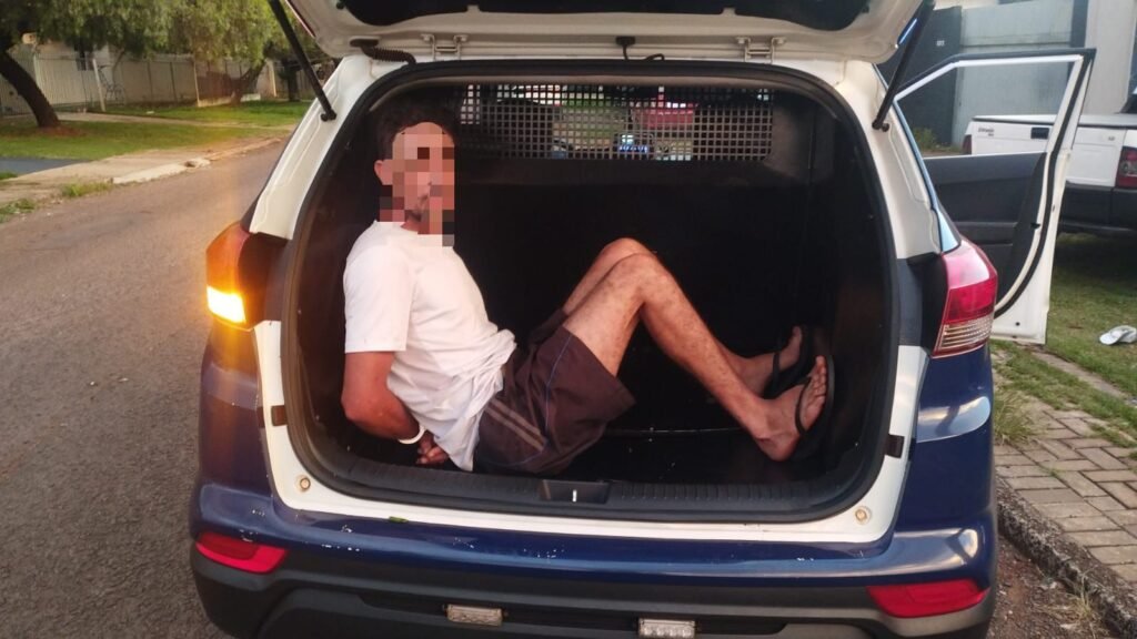 Homem com mandado de prisão por tráfico é detido após fuga no Pioneiros Catarinense