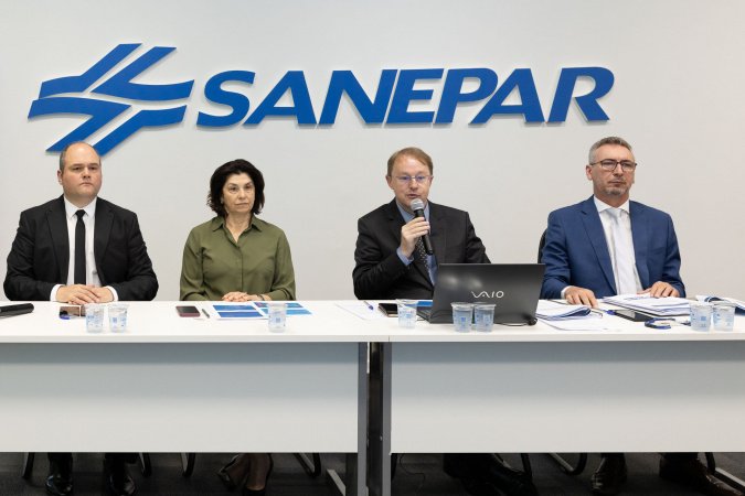 Com R$ 765 milhões em obras, Sanepar apresenta resultados do 3º trimestre