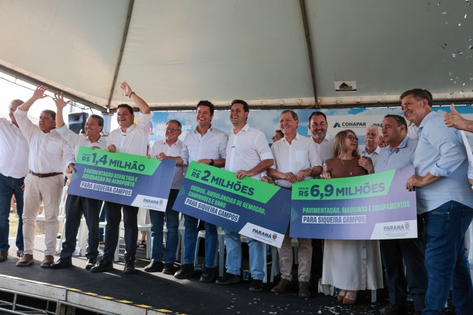 Pavimentação, saneamento e máquinas: Estado libera R$ 23 milhões para Siqueira Campos