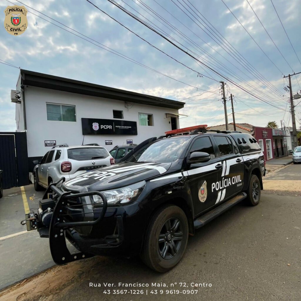 Polícia Civil de Sengés Prende Suspeito de Estupro de Vulnerável Contra a Própria Filha