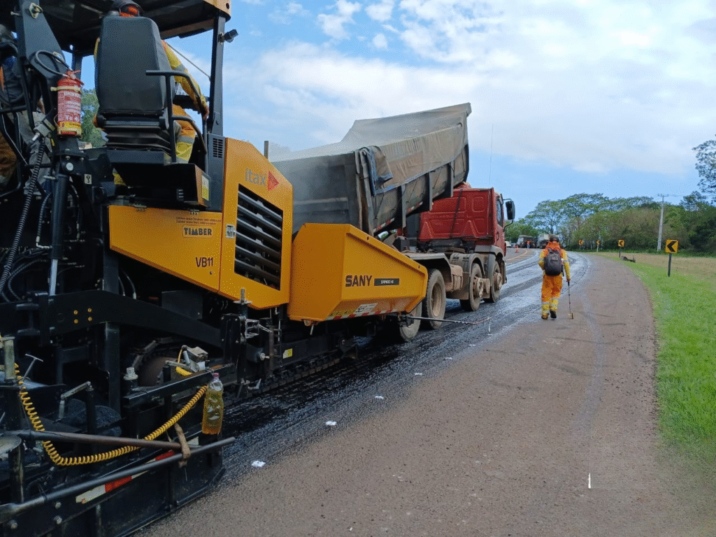 EPR Iguaçu realiza intervenções com sistema de Pare e Siga nesta semana