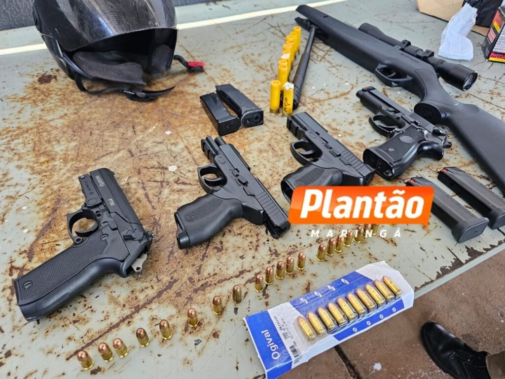 dupla é presa após briga em Maringá