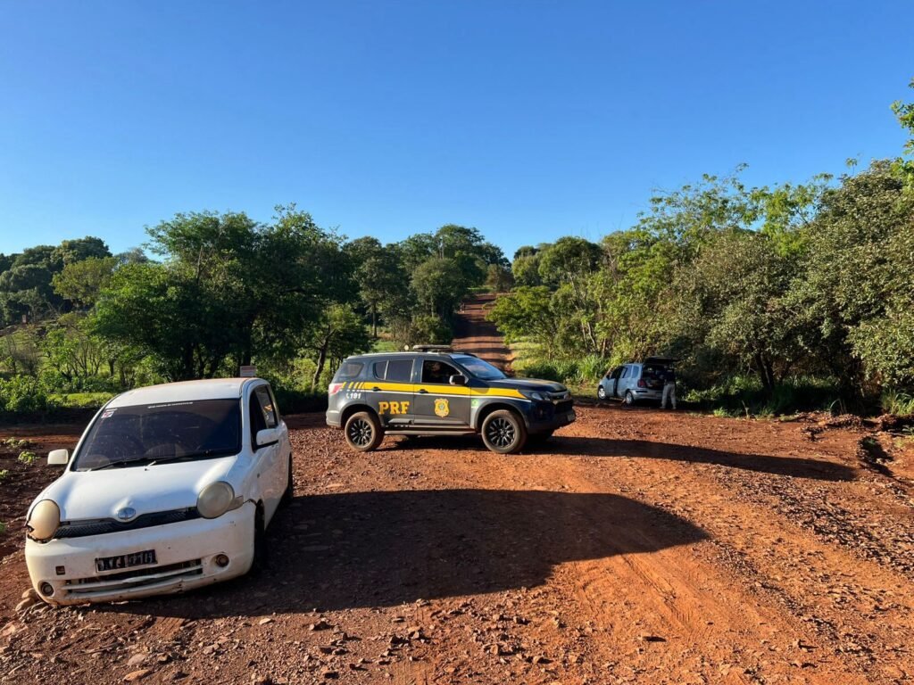 PRF intercepta comboio de contrabandistas em Cascavel