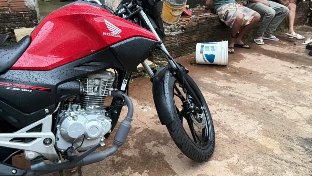 Suspeito de furtar motocicleta é preso em ação conjunta entre Policial Madril e equipe do Choque em Cascavel