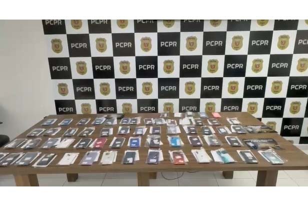 PCPR recupera e devolve aos proprietários 41 celulares em Paranaguá