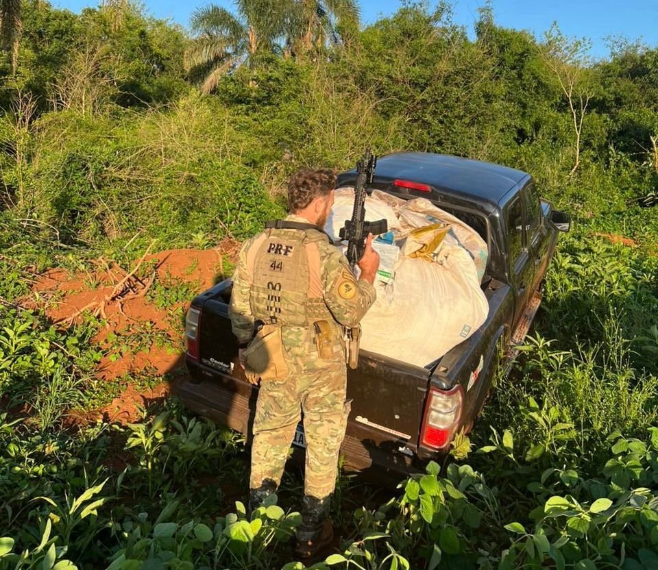 PRF apreende uma tonelada de agrotóxicos contrabandeados no Oeste do Paraná
