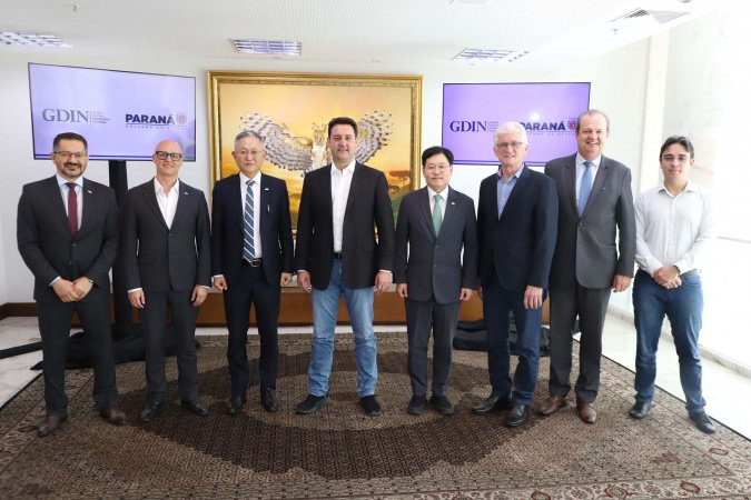 Koarean Valley: Ratinho Junior recebe comitiva que vai instalar centro de inovação em Ivaiporã