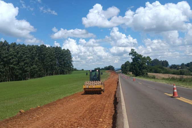R$ 90 milhões: avançam obras em rodovias entre Francisco Beltrão e Dois Vizinhos