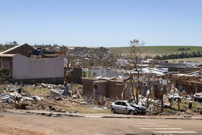Doações para Rio Bonito do Iguaçu podem ser feitas direto para o Fundo Estadual para Calamidade Pública