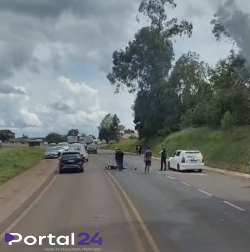 Acidente é registrado na BR-369, próximo ao distrito da Penha