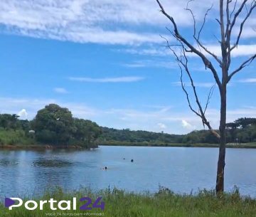 Corpo de Bombeiros realiza buscas por homem que desapareceu em represa de Apucarana