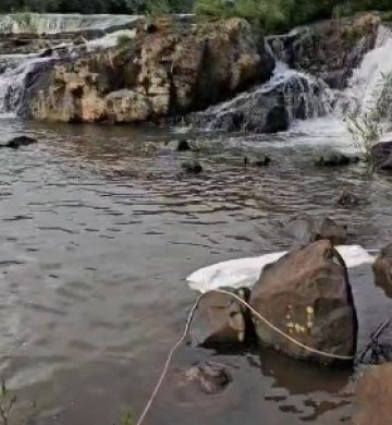 Bombeiros localizam corpo de menino desaparecido em cachoeira de Boa Vista