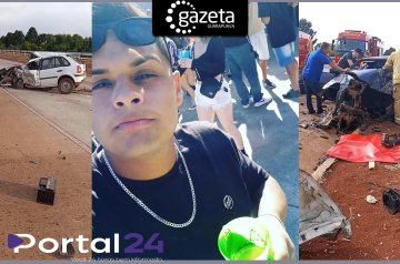 COLISÃO FRONTAL NA PR-466 DEIXA DOIS MORTOS EM GUARAPUAVA