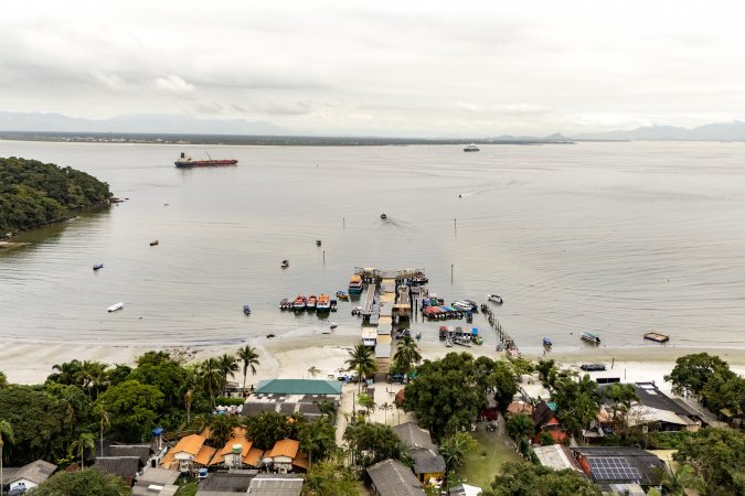 Luxo no mar: Porto de Paranaguá recebe cruzeiro Silver Whisper pela primeira vez
