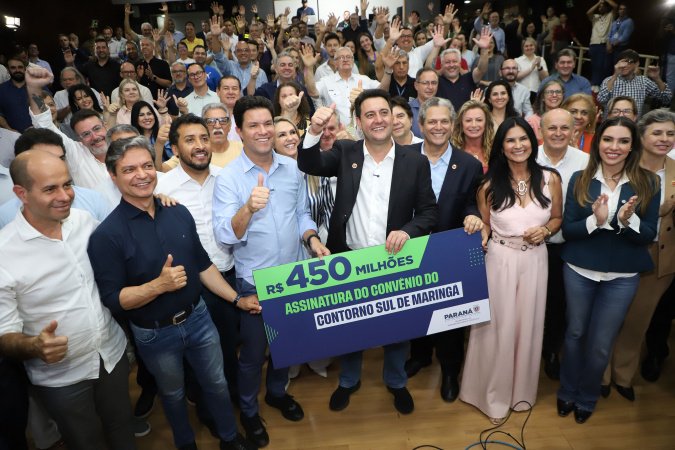 Duplicação do Contorno Sul de Maringá avança com convênio de R$ 450 milhões entre Estado e prefeitura