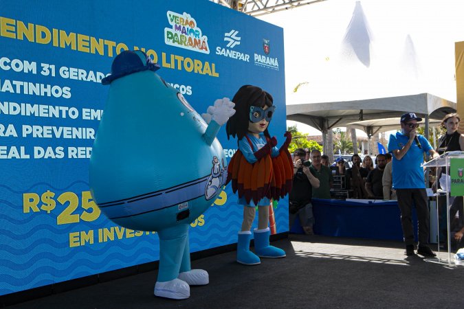 Sanepar apresenta sua estrutura de trabalho no Litoral durante o lançamento do Verão Maior