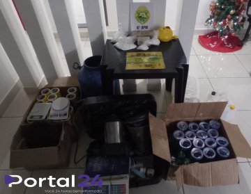 Operação Carga Oculta apreende grande quantidade de drogas e equipamentos em chácara de Boa Vista da Aparecida