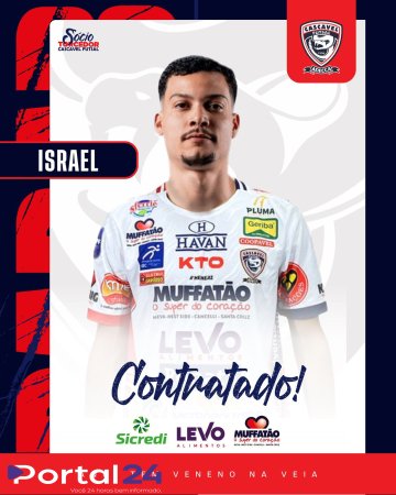 Pivô Israel é o novo reforço do Cascavel Futsal para a temporada 2026