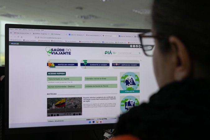Portal Saúde do Viajante registra média de 700 mil acessos por ano