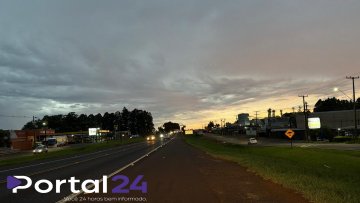 Previsão do tempo em Cascavel (PR) neste domingo -14/12/2025