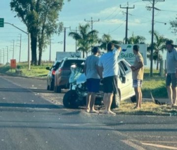 Acidente de trânsito é registrado na saída de Palotina para Toledo