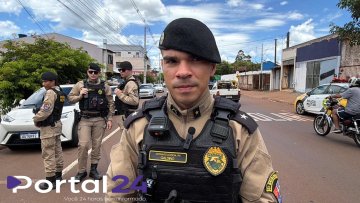 Tenente Galdino da Polícia Militar relata possível embriaguez ao volante