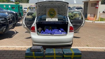 BPFron apreende 175kg de maconha em Cascavel