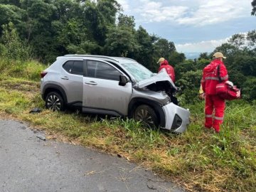 Criança de 12 anos morre após grave acidente na BR-476