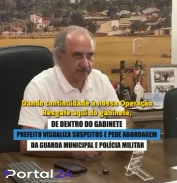 Do gabinete, prefeito Renato Silva determina ação imediata da GM na Praça da Bíblia, em Cascavel