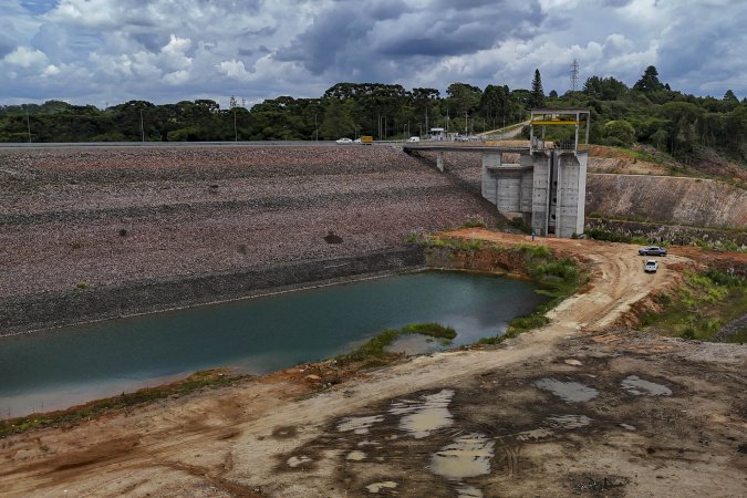 Reservatório Miringuava aumentará em 25% a reservação de água do sistema da Grande Curitiba