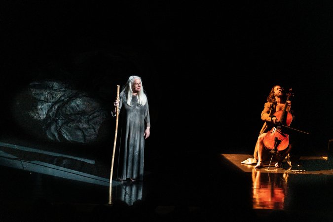 Monólogo baseado no livro "Sapiens" e estrelado por Vera Holtz retorna a Curitiba