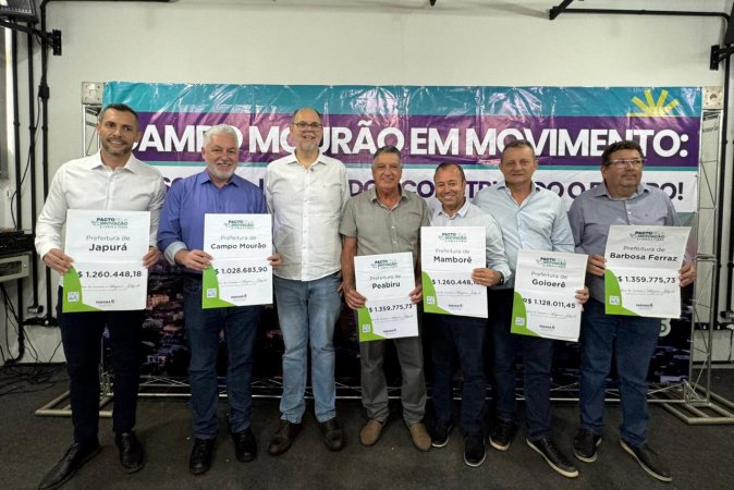 Estado entrega R$ 11,7 milhões para inovação em Campo Mourão, Umuarama e região