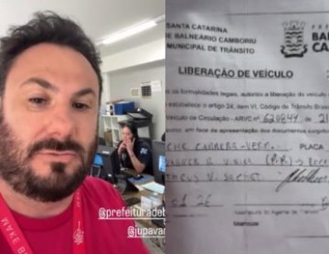 Indivíduo ‘dribla o sistema’ e faz retirada de Porsche de R$ 1,5 milhão apreendido