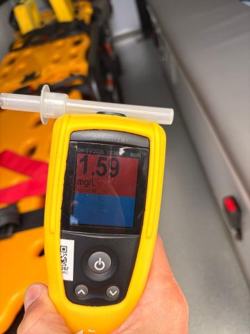 Motorista embriagado causa acidente na BR-277