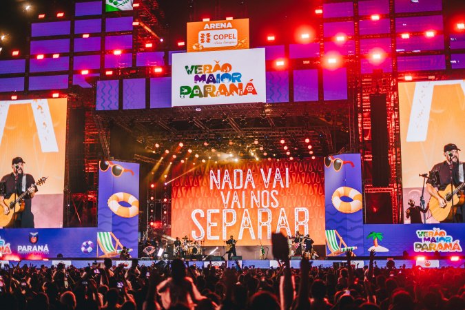 Novidade no Verão Maior, gospel de Fernandinho leva 62 mil pessoas a Matinhos