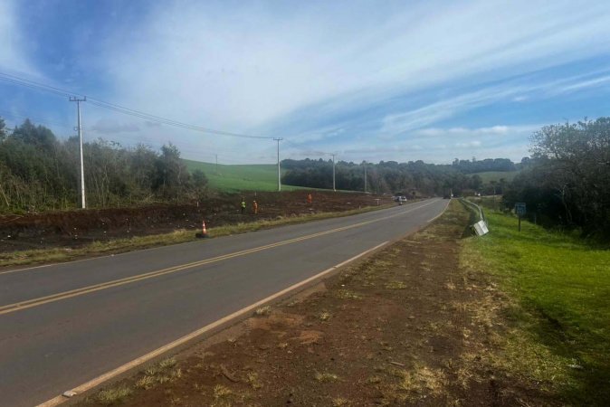 PRC-466 terá detonação de rochas entre Turvo e Palmeirinha na próxima quarta-feira