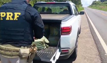 PRF apreende mais de 210 quilos de maconha em Imbituva