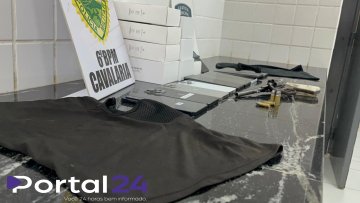 Roubo violento em loja de eletrônicos deixa funcionário ferido em Cascavel