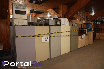 Visitação aos lotes de bens inservíveis se encerra nesta quarta-feira (21)