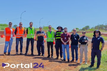 Vistoria técnica define fechamento de acessos e liberação cautelosa da Perimetral Leste em Foz do Iguaçu