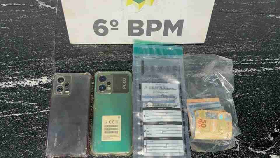 Dois jovens são abordados em flagrante por tráfico de drogas no bairro Coqueiral - catve.com