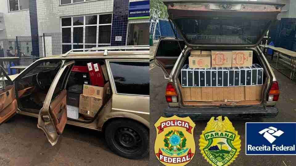 Ação integrada apreende 600 garrafas de vinho argentino na tríplice fronteira - catve.com